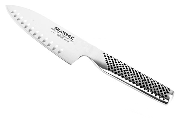 סכין שף רחב חריצים GLOBAL - g/64