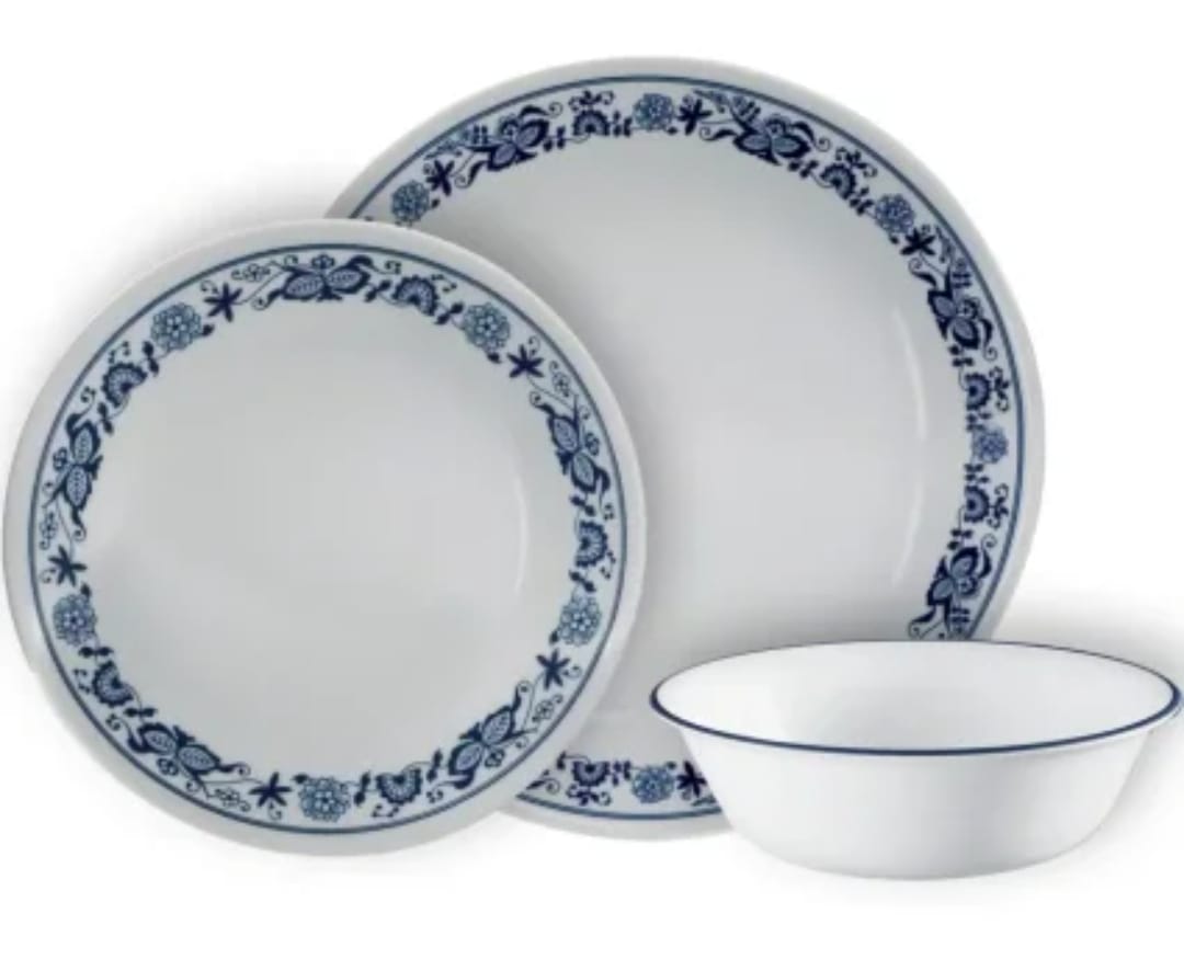 צלחות קורנינג (סט 18 חל) דגם ...